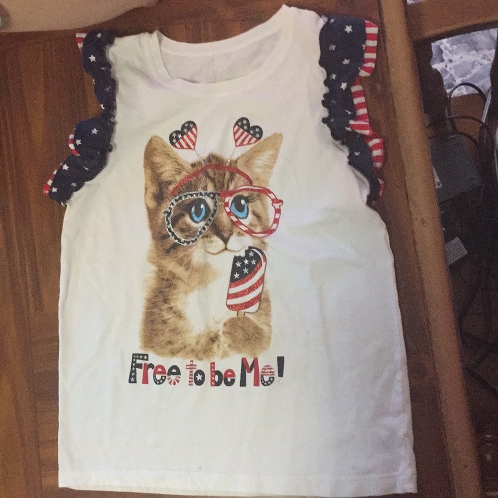 A cute and stylish 4th of july shirt